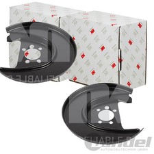 2X NK SPRITZBLECHE BREMSSCHEIBEN HINTEN PASSEND FÜR AUDI A1 A2 SEAT CORDOBA