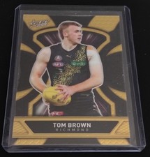 2025 AFL SELECT LUMINOUS DRAGON SCALES CARD - [RICHMOND] - LD159 Tom BROWN /799