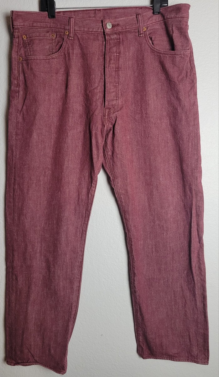 ⑤ Levi’s 501 W32L32 赤耳 CONE DENIM Levi's 501 Button Fly White Oak Cone Denim Jeans 32x30