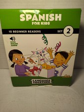 Spanish for Kids: 10 Early Beginner Reader Books with Online Audio and En - READ