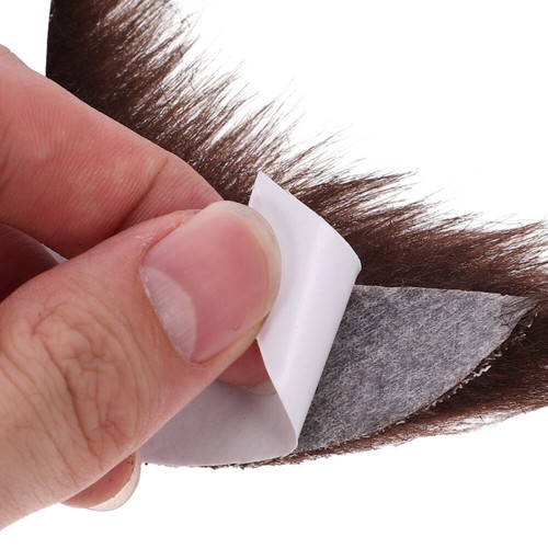 Self-adhesive Beard and Eyebrows Costume Beards for Men Man Old Mustcache - Imagen 11 de 12