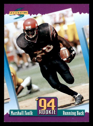 1994 Score #277 Marshall Faulk RC - Picture 1 of 2