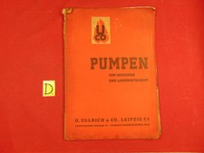 Pumpen für Industrie und Landwirtschaft ca.25x18cm.