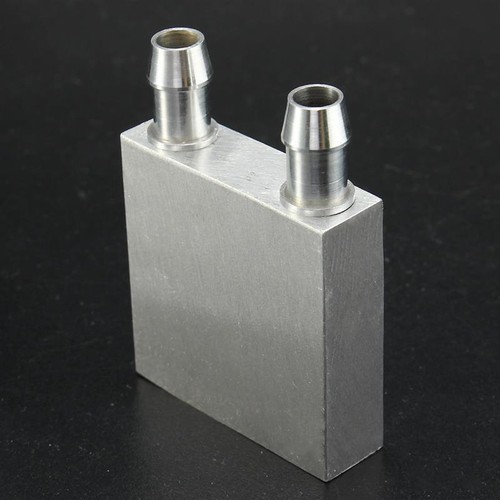1x Aluminum Water Cooling Block 40*40mm for Liquid Water Cooler Heat Sink System - Picture 3 of 13