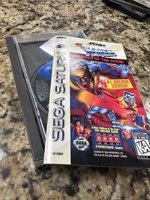 X-men Children of the atom Sega Saturn Near Mint, tested, complete