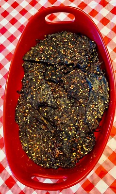 Premium Beef Jerky 5 Pound (Red Pepper  ) U.S Seller