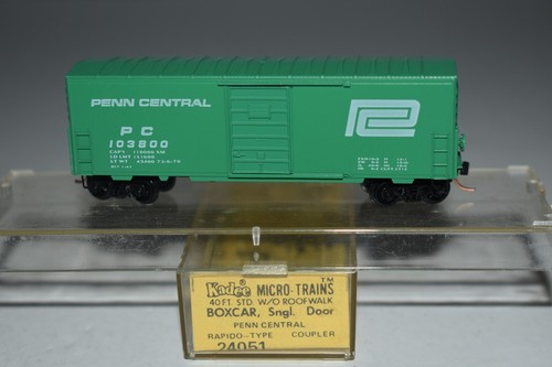 Coche de carga Kadee 24051 Penn Central 40' escala N puerta única 103800 C43811 | Zustand: Used
