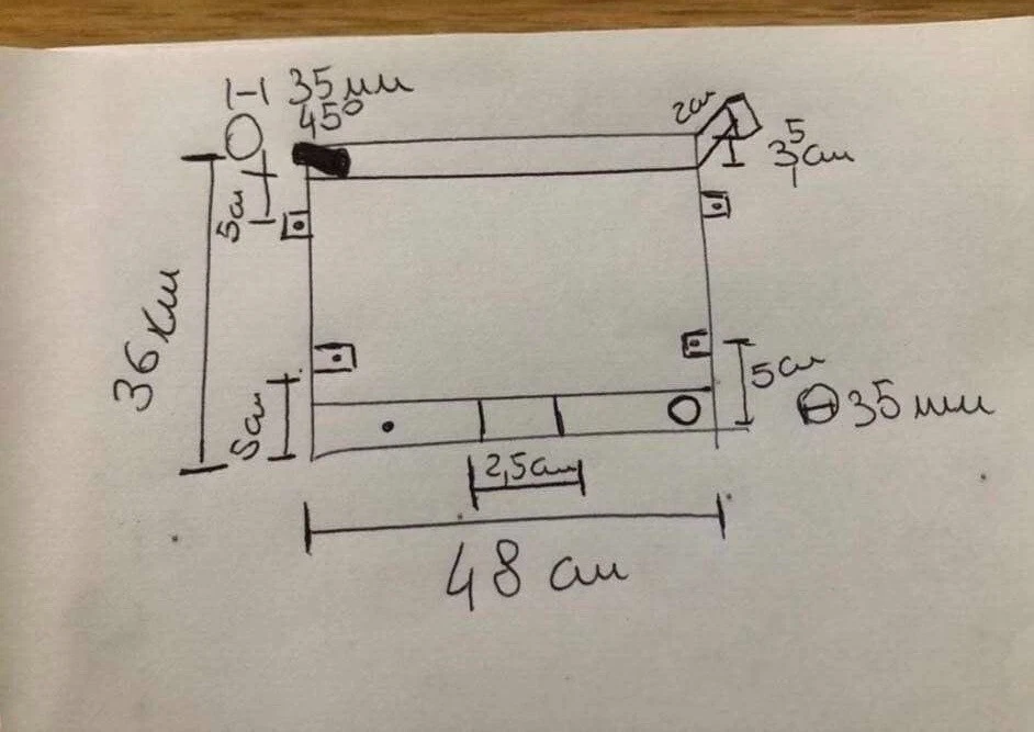 Радиатор из алюминиевого сплава для Fiat 131 1,8 л L4 1975-1978 40 мм сердечник - Изображение 2 из 2
