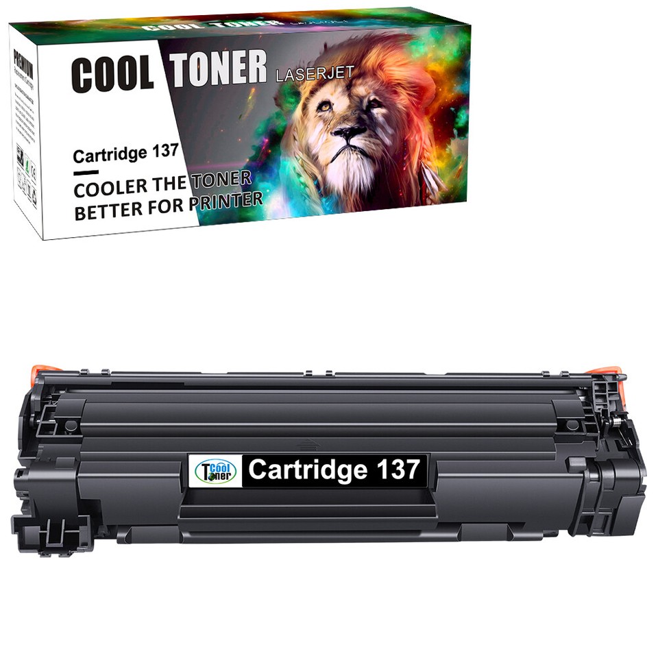 Toner Cartuccia Canon 137 (2 Pacchi) Per Stampanti Italia - Foto 9