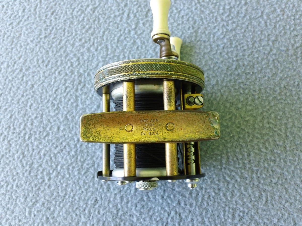 RARE VINTAGE HEDDON PAL P-41 BAITCASTING REEL-GOLD RARE VINTAGE HEDDON PAL P-41 BAITCASTING REEL-GOLD