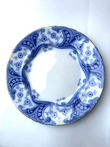Burgess & Leigh Richmond Dinner Plate Flow Blue Semi Porcelain 438212 England