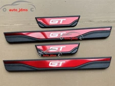 For Hyundai Elantra GT Accessories Protector Door Sill Scuff Plate Sticker Trims