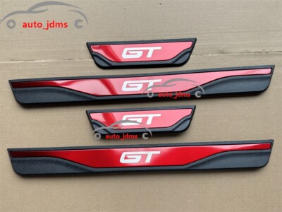 For Hyundai Elantra GT Accessories Protector Door Sill Scuff Plate Sticker Trims