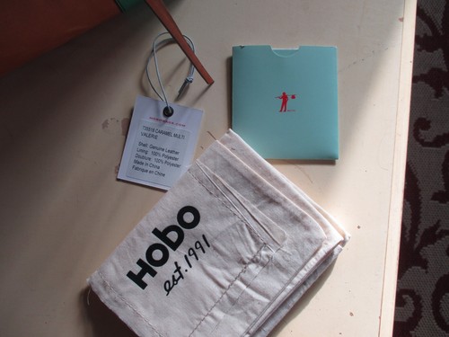 Hobo International Brand All Leather Multi Color "Valerie Carmel" Tote Bag - Foto 6 di 7