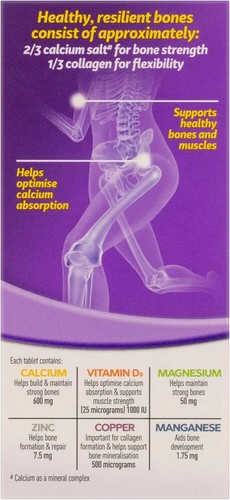 Caltrate Bone And Muscle Health Tablets Multi 100 Count Unflavoured Tabs NEW AU - Picture 4 of 8