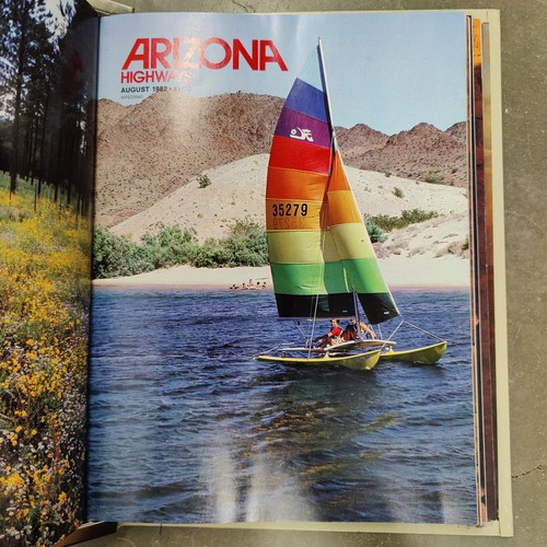 RARE 1982 ARIZONA HIGHWAYS 12 ISSUES COMPLETE FULL YEAR BINDER JANUARY- DECEMBER - Foto 10 di 14