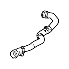 Genuine OEM Upper Radiator Coolant Hose For BMW 17127535560