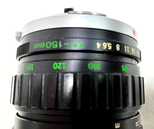 OLYMPUS OM-System Zuiko Auto-Zoom 1:4 f75~150mm 24260 w/TELESAR Filter & OM Case - Picture 2 of 9