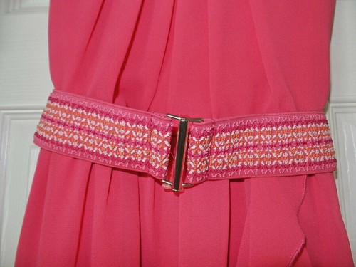 BCX Girl Pink Dress with Removable Belt, Size 12, EUC - Picture 6 of 6
