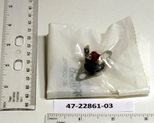 RHEEM FURNACE PARTS 47-22861-03. Limit Switch - Manual Reset (Flanged