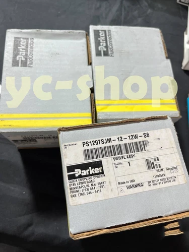 New Parker PS129TSJM-12-12W-S6 valves Fast Shipping via FedEx or DHL