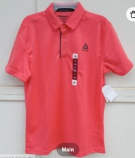 Reebok Men's Performance Polo Shirt, Many options - Free Shipping