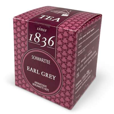 1836 Tea Earl Grey - 15 Pyramidenbeutel Teebeutel Schwarztee (151,11  /kg)