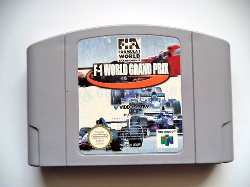 F-1 World Grand Prix (Nintendo 64, N64) NUS-NFWP-EUR. Probado