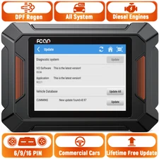 Fcar F802 Oil Reset Diesel Heavy Duty Truck All System OBD2 Diagnostic Scanner