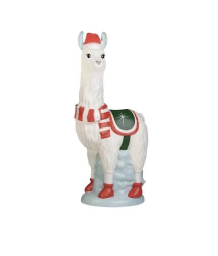 36'' Christmas Llama Blow Mold Christmas Decoration