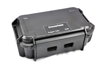 New Black ArmourCase Rugged R60 Case includes free pluck Pelican style foam