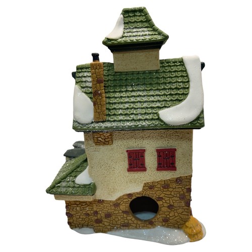 Heritage Village Collection N. Pole Series Reindeer Barn #5601-4 1990 - Picture 10 of 13