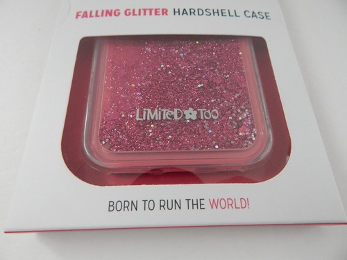 Limited Too Falling Glitter Hardshell Case For iPhone 6/6s Clear/Pink Glitter - Picture 3 of 5
