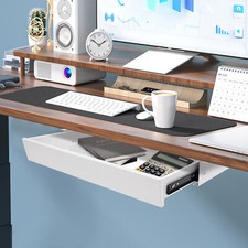 Stand Up Desk Store Add-On Office Sliding Under-Desk Drawer Storage Organizer US