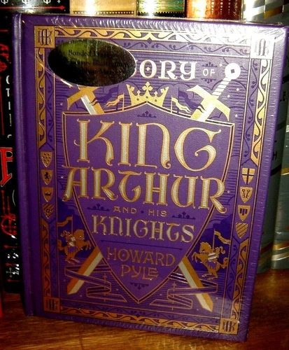 King Arthur by Howard Pyle Bonded Leather Collectible Edition NEW and SEALED 