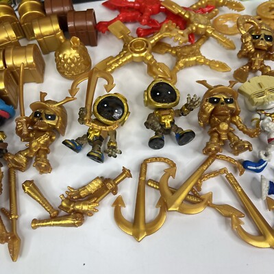 Legends Of Treasure Set Gold Treasure Chest W Treasure