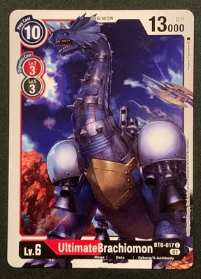 UltimateBrachiomon | BT8-017 C | Common | Rot/Schwarz | Neu Erwachen | Digimon
