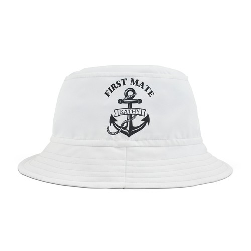 Personalized First Mate Bucket Hat- Add Your Name! - Picture 2 of 5