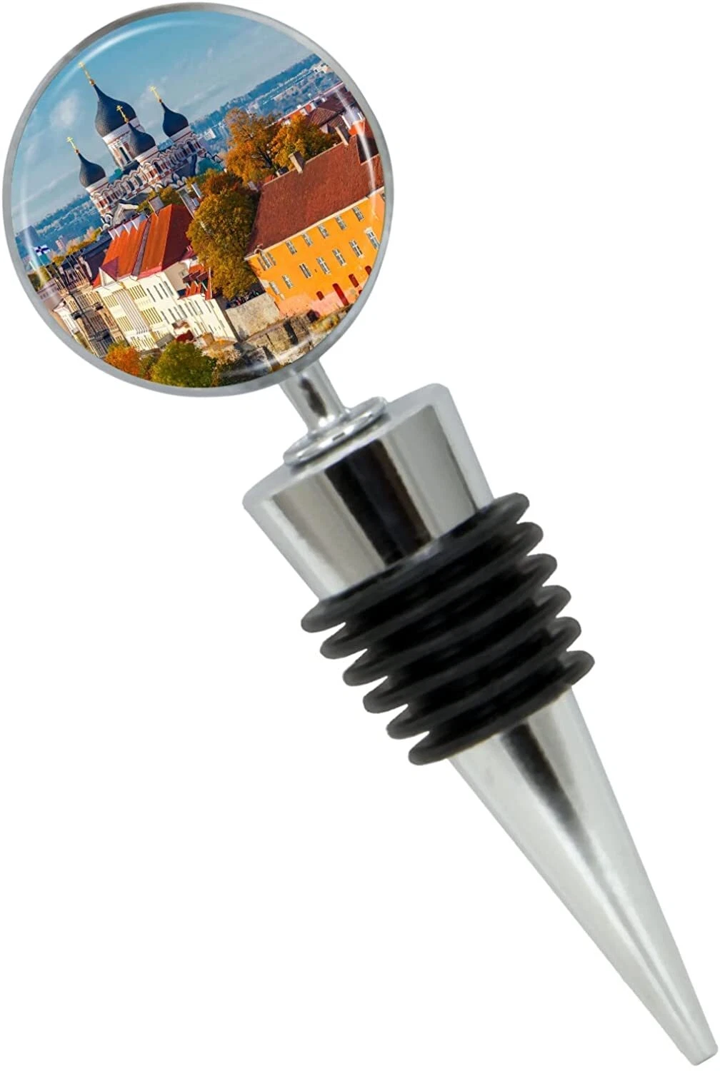 CitySouvenirs Tallinn Estonia Wine Bottle Stopper