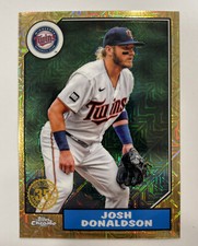2022 Series 1 1987 Silver Pack Chrome Mojo #T87C-11 Josh Donaldson