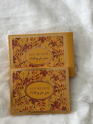 ACE BEAUTE Falling For You Eyeshadow Palette 12 Fall Colors MSRP $35 New Beauty 