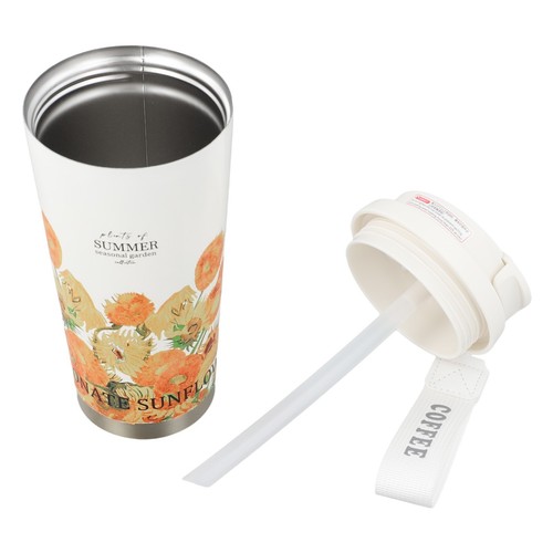 Tazza da viaggio isolata 500 ml ideale per lavoro scuola o attività all'aperto - Foto 31 di 42