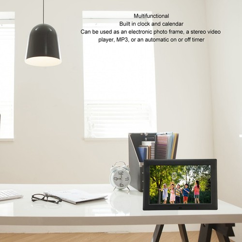 12 Inch Digital Picture Frame HD IPS Screen Electronic Photo Frame With Remo ZZ1 - Picture 7 of 18
