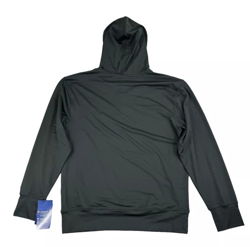 Champion Mens All-Day MVP 1/4-Zip Pullover Hoodie Black M - Picture 4 of 6