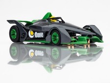 AFX '23 Formula N 3 Silver  Green Mega G HO Slot Car 22064