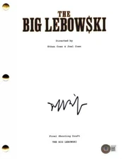 JEFF BRIDGES SIGNED THE BIG LEBOWSKI FULL SCRIPT AUTHENTIC AUTOGRAPH BECKETT COA