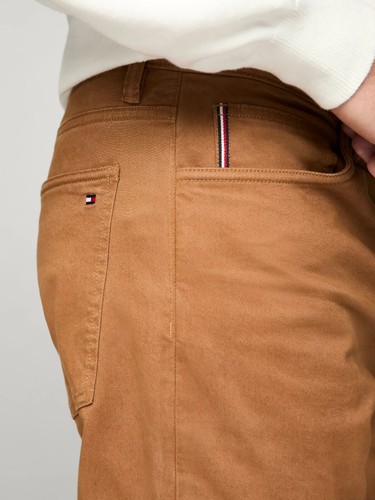 NWT Tommy Hilfiger Men's Stretch Twill Straight Fit Pants Slimmer Hip and Thing - 第 44/48 張圖片