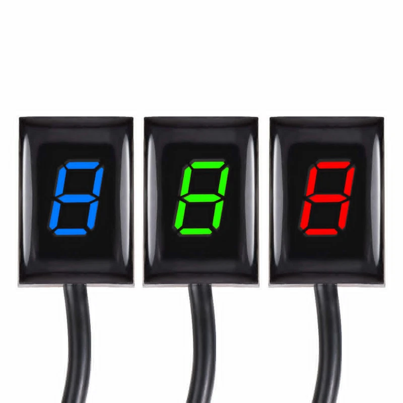 Indicador digital de 6 marchas para motocicleta Suzuki Intruder C800 M800 C1500 M1500 Foto 4 de 4