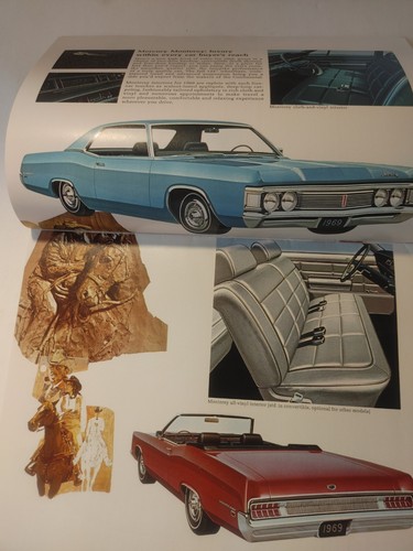 1969 LINCOLN MERCURY DIVISION Dealer Sales Brochure - Cougar Marauder Monterey - Picture 4 of 6