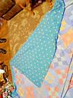 HOME MADE VINTAGE 80 W x 88 L STAR QUILT VERY GOOD CONDITION — photo 5